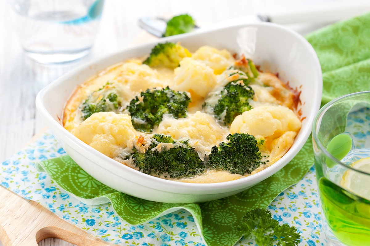 Slimpack protein diéta receptek - Brokkoli és karfiol sütve